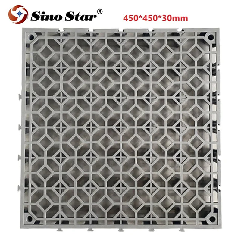 Car Washing 45*45Cm Plastic Splicing Grille Mat Car Beauty 4S Shop Floor Drain Grid Used Car Beauty Splicing Grille Mat