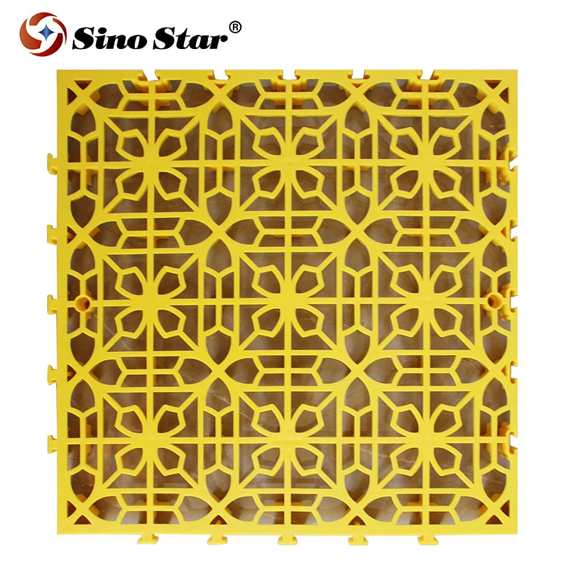 Car Washing 45*45Cm Plastic Splicing Grille Mat Car Beauty 4S Shop Floor Drain Grid Used Car Beauty Splicing Grille Mat