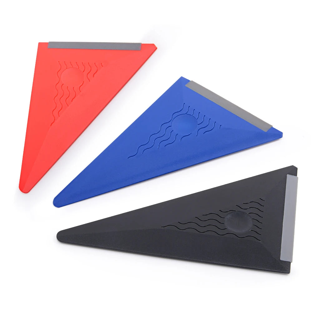 Window Tinting Car Wrap Squeegee Silicone Rubber Windshield Glass Scraper Carbon Fiber Covering Film Vinyl Applicator Tool