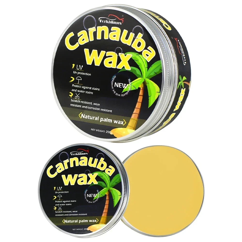 Car Wax Auto Paint Care Carnauba Paste Wax Brazilian Polishing Wax Paste High Gloss Shine Super Hydrophobic Coating Glazing