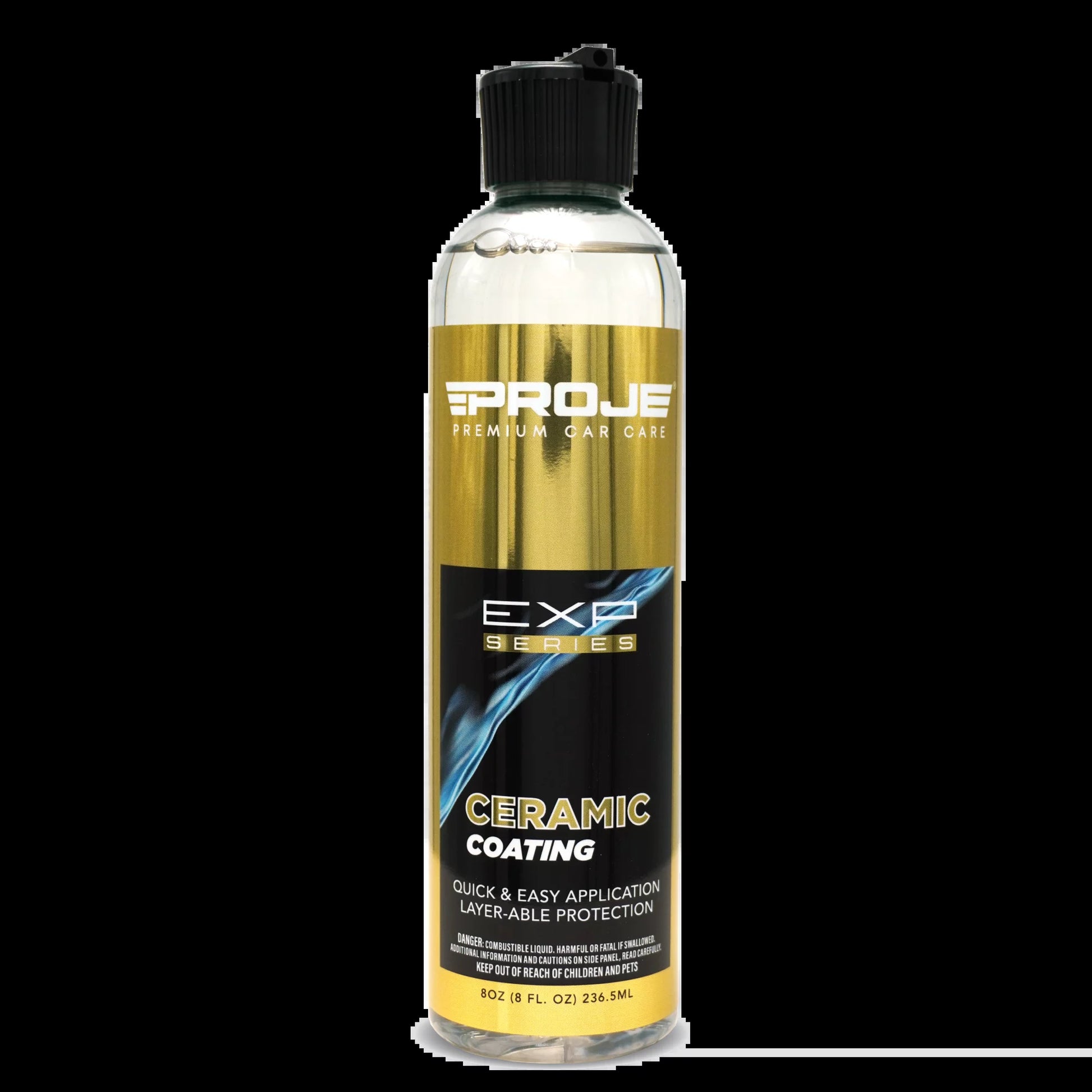 Ceramic Coating - 12+ Month Ceramic Coating - Safe on All Surfaces - Hydrophobic Ceramic Sealant for Cars, Trucks, & Rv'S - 8 Floz