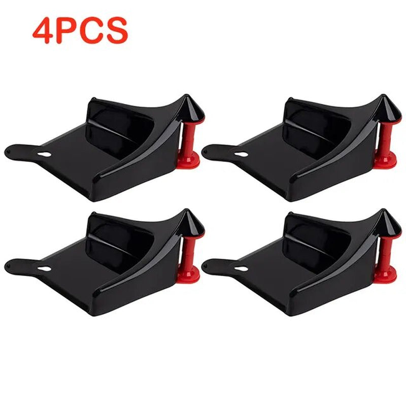 1/4PCS Hose Slide Tire Wedge Car Wash Tube Anti-Pinch Tools Car Hose Guides Wheel Prevent Car Detailing/Washing Tool