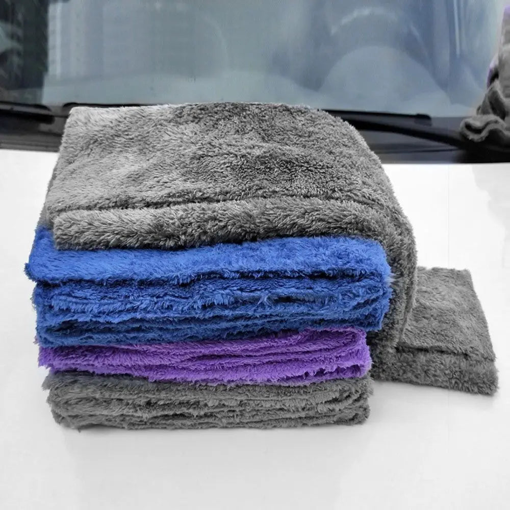 Car Wash Microfiber Car Detailing Super Absorbent Towel Ultra Soft Edgeless Car Washing Drying Towel Premium