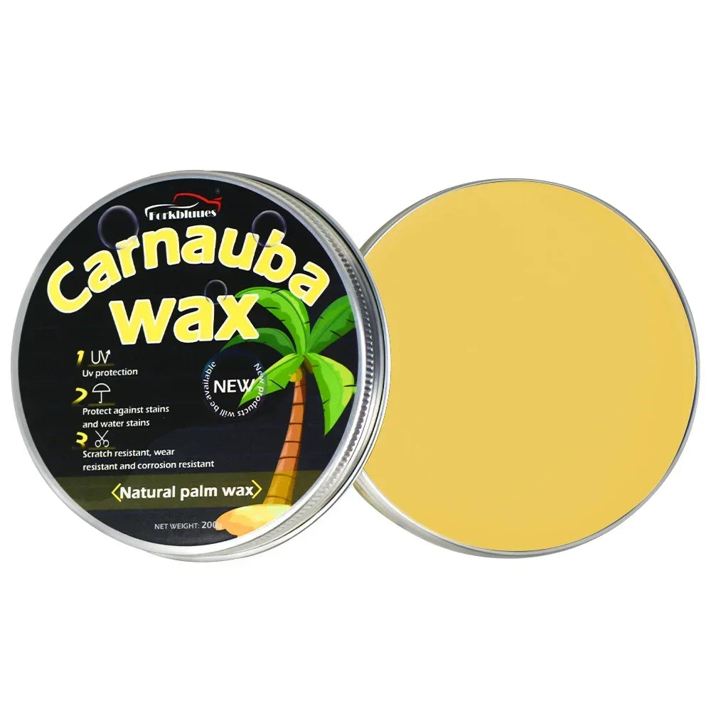 Car Wax Auto Paint Care Carnauba Paste Wax Brazilian Polishing Wax Paste High Gloss Shine Super Hydrophobic Coating Glazing