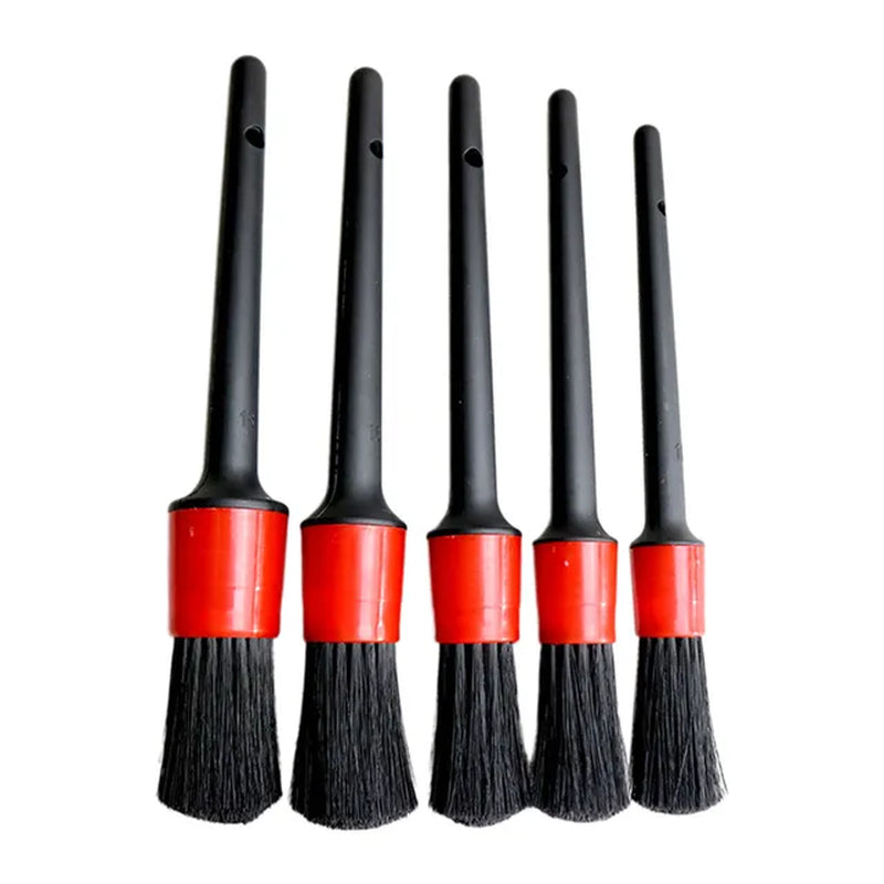 1/5X Car Brushes Set for Car Detailing Cleaning Brush Interior Air Outlet Dashboard Wheels Auto Brushes Tools Car Accessories