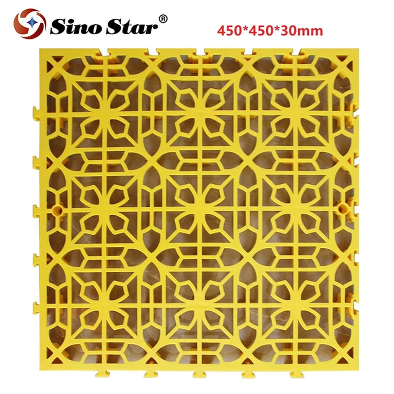 Car Washing 45*45Cm Plastic Splicing Grille Mat Car Beauty 4S Shop Floor Drain Grid Used Car Beauty Splicing Grille Mat