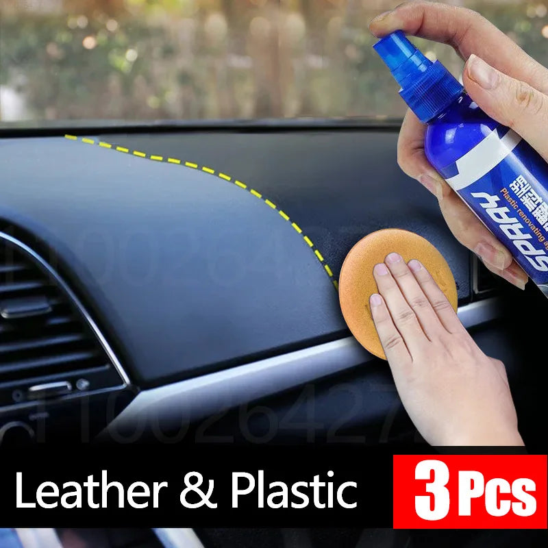 Auto Plastic Restorer Back to Black Gloss Car Cleaning Products Auto Polish and Repair Coating Renovator for Car Detailing