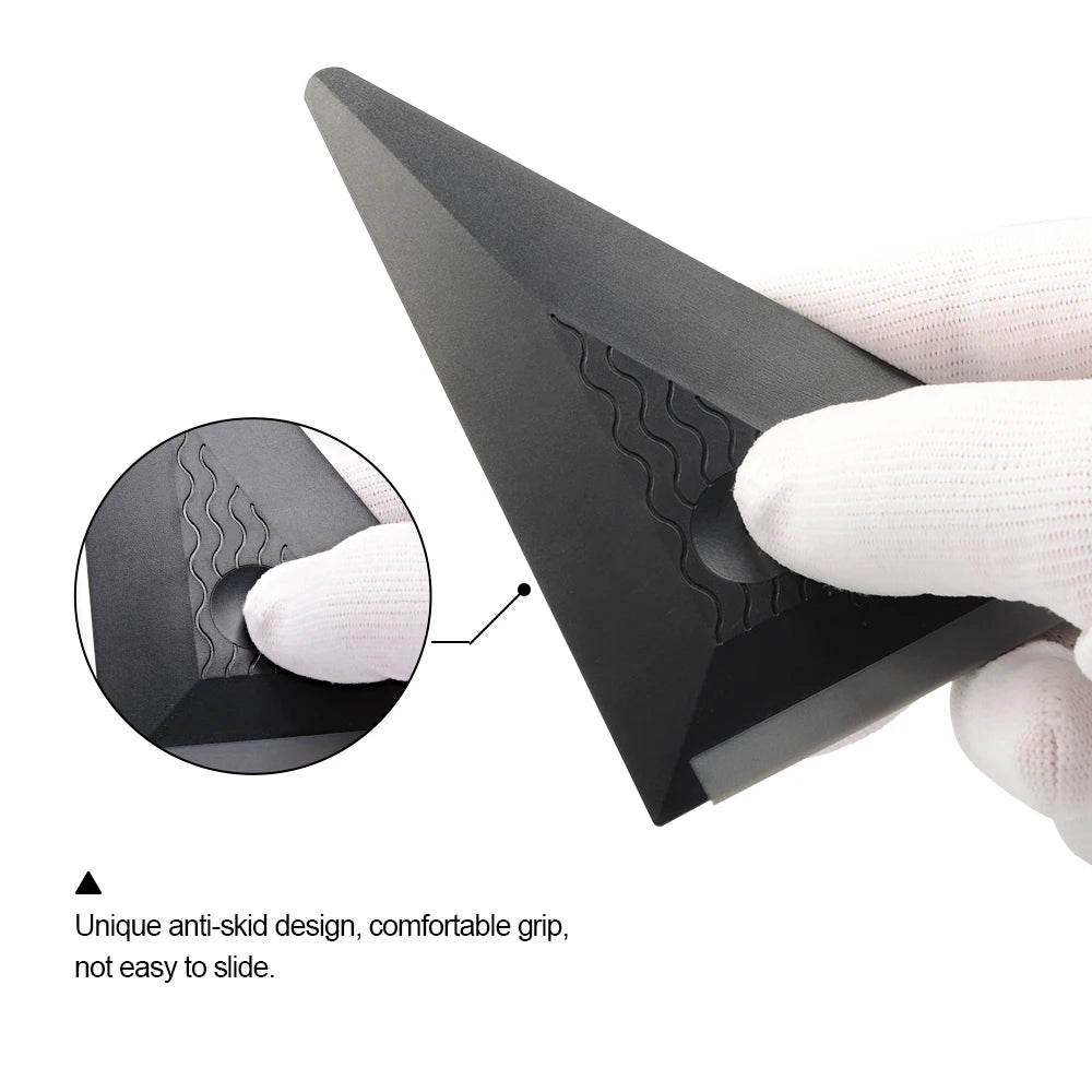 Window Tinting Car Wrap Squeegee Silicone Rubber Windshield Glass Scraper Carbon Fiber Covering Film Vinyl Applicator Tool