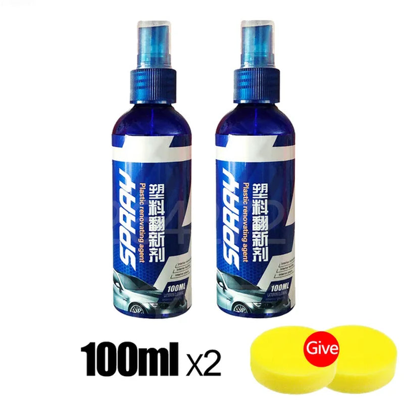 Auto Plastic Restorer Back to Black Gloss Car Cleaning Products Auto Polish and Repair Coating Renovator for Car Detailing