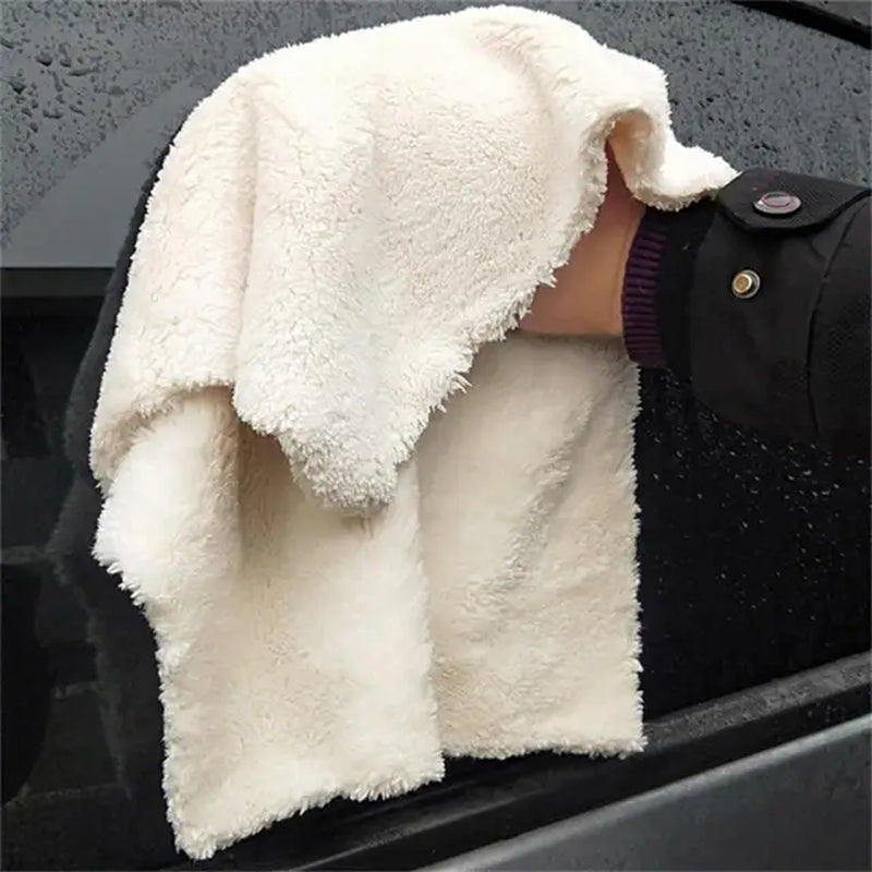 350GSM Premium Microfiber Car Detailing Super Absorbenttowel Ultra Soft Edgeless Car Washing Drying Towel 40X40CM